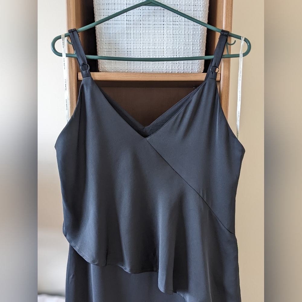 Pink Martini V-Neck Black Dress - Picture 6 of 12